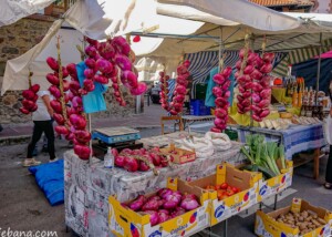 ambachtelijke lekkernijen - Markt in Potes