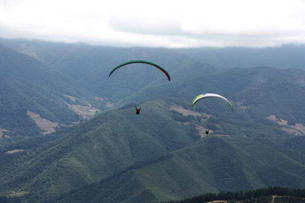 parapente - picos de Europa