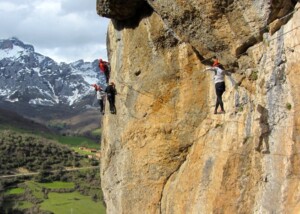 Klettersteigen picos de europa